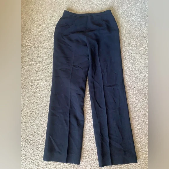 Classic Black Dress Pants Size 10 - Picture 2 of 3